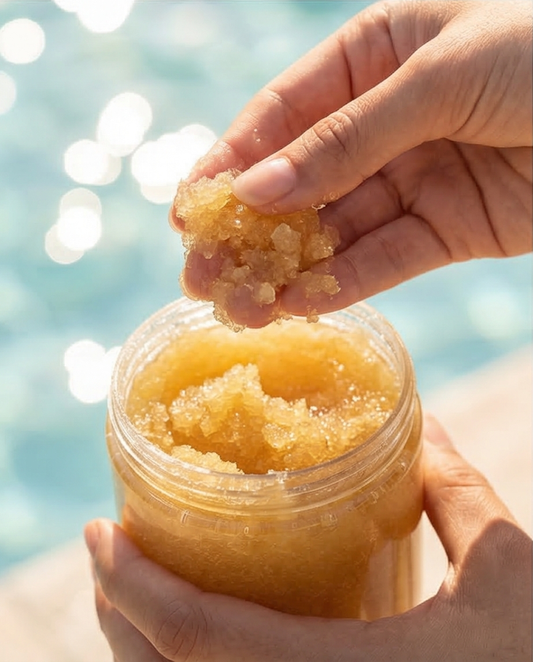 Vanilla Coconut - Sugar Scrub with Shimmer
